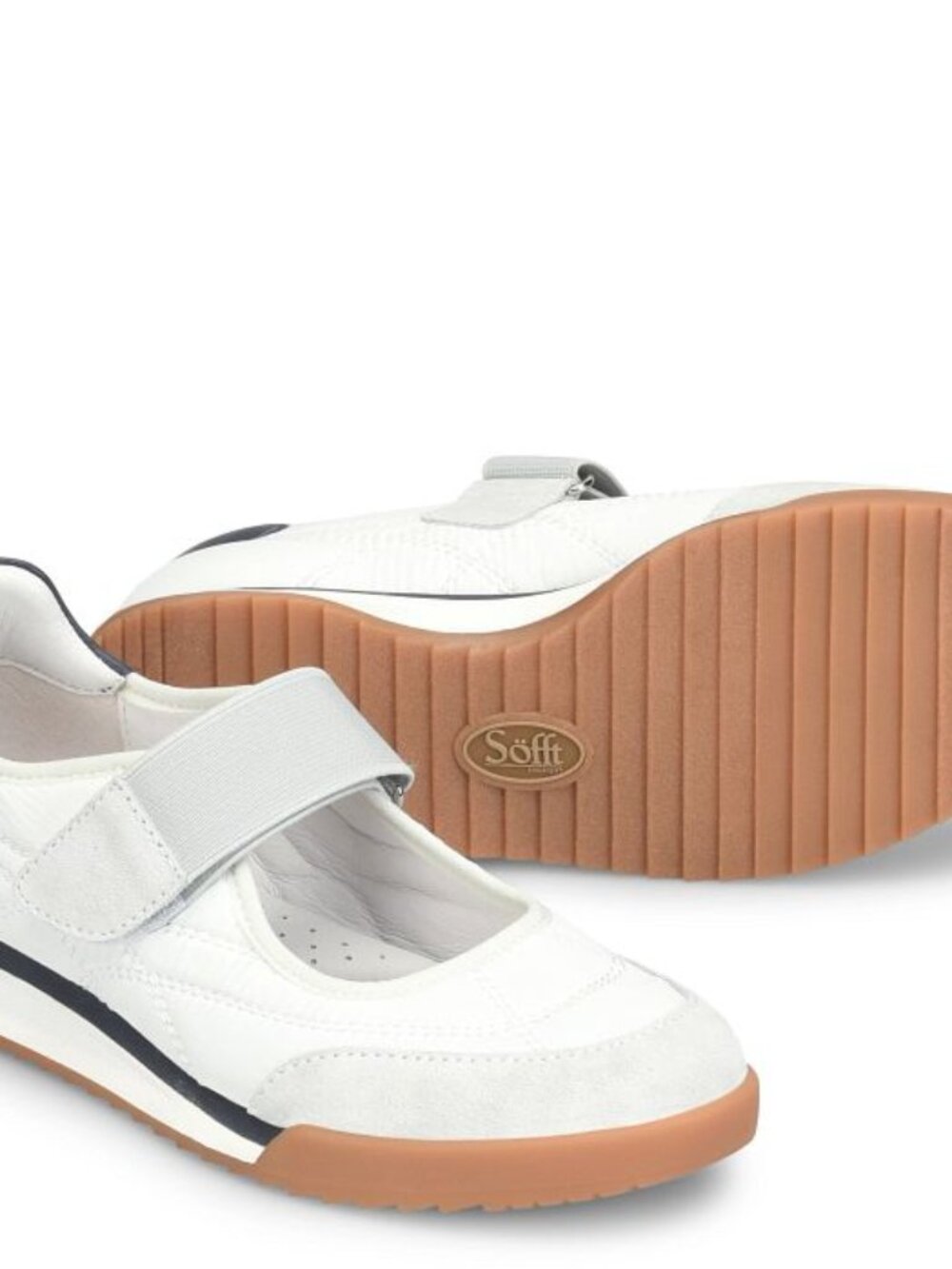 NEW IN BOX SOFFT KELLY WINTER WHITE SNEAKER TENNIS SHOE SPORTS TRAVEL PERFECT